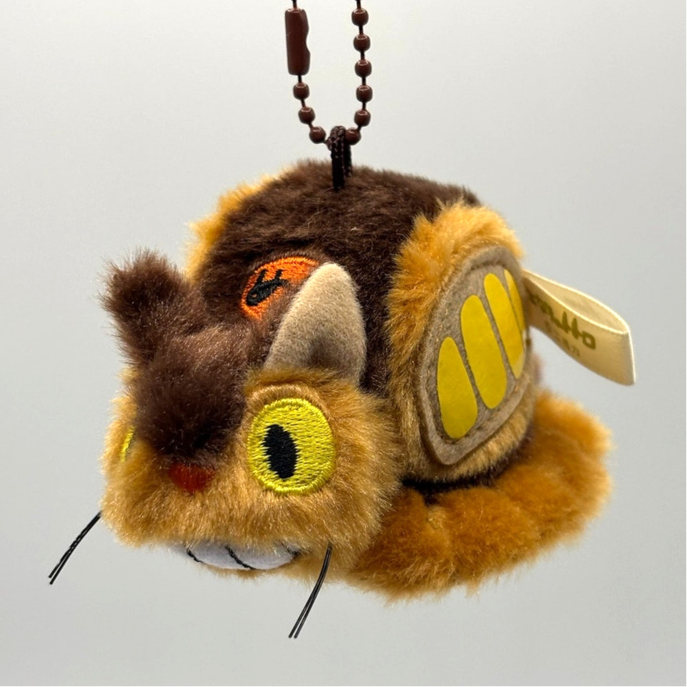 New Studio Ghibli Cat Bus Neko Keychain, Bag Charm, Pendant